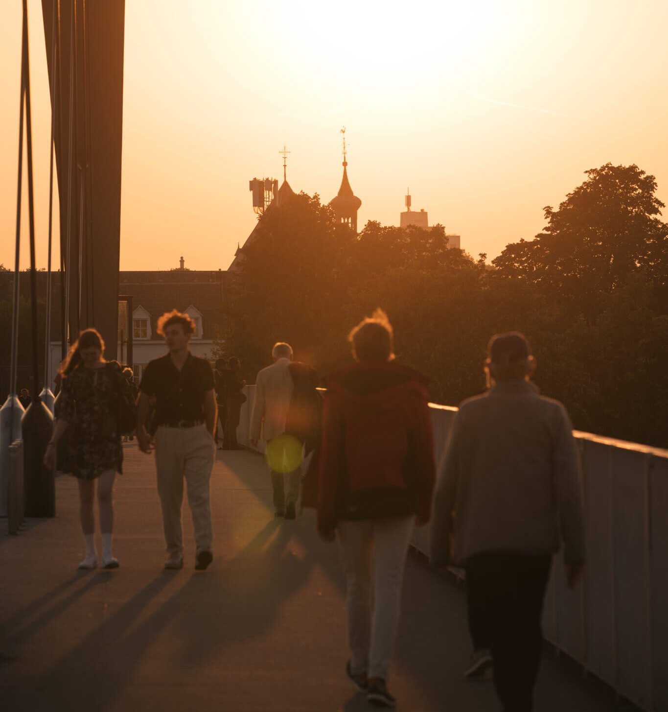 Zonsondergang Maastricht